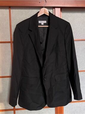 Like New Amour Vert Black Blazer Medium